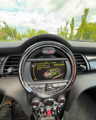 MINI Cooper S cena 68888 przebieg: 44000, rok produkcji 2016 z Warszawa małe 497